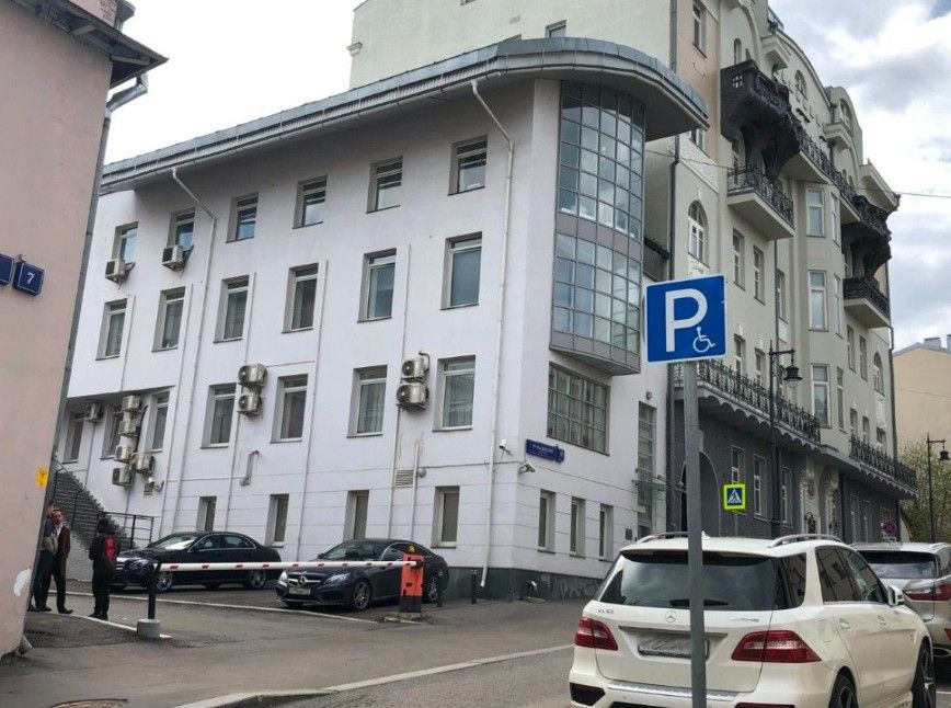 фасад дома, здание по адресу г Москва, 2-й Обыденский пер, д 11 стр 2 